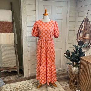 NWOT - Polka dot maxi dress